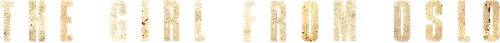 The Girl from Oslo logo