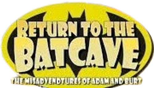 Dans la grotte de Batman logo
