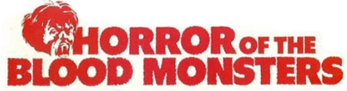 Horror of the Blood Monsters logo