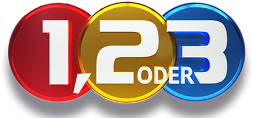 1, 2 oder 3 logo