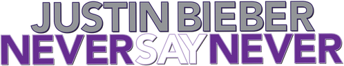 Justin Bieber: Never Say Never logo