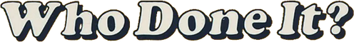 Who Done It? logo