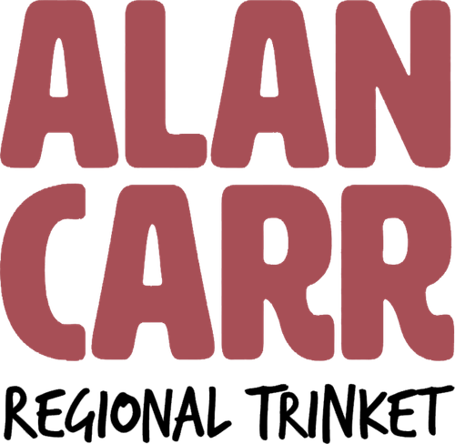 Alan Carr: Regional Trinket logo
