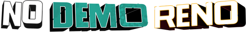 No Demo Reno logo