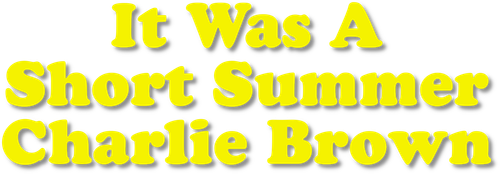 C'est déjà la fin de l'été, Charlie Brown logo