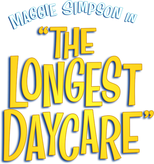 Maggie Simpson in "The Longest Daycare" logo