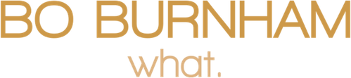Bo Burnham: What. logo