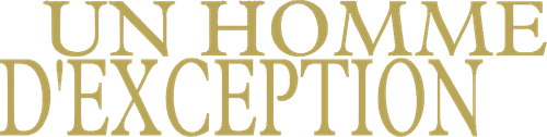 Un homme d'exception logo