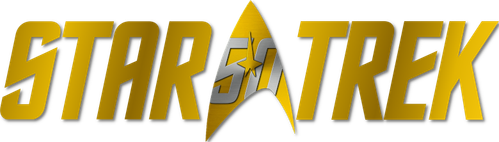 50 Years of Star Trek logo