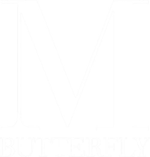 M. Butterfly logo