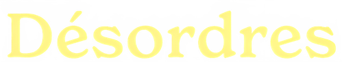 Désordres logo