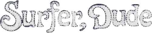 Surfer, Dude logo