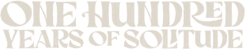 One Hundred Years of Solitude logo