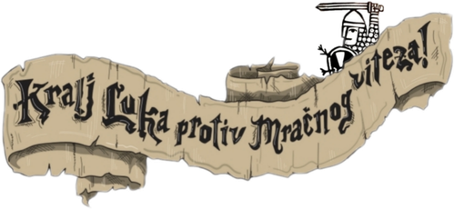 Kralj Luka protiv Mračnog viteza! logo