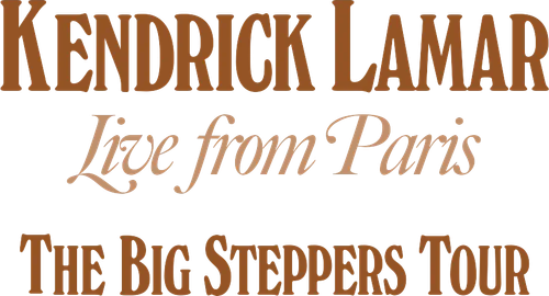 Kendrick Lamar Live: The Big Steppers Tour logo