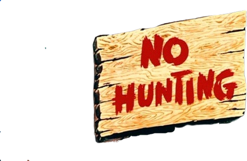No Hunting logo