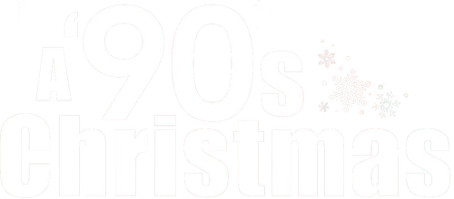 A '90s Christmas logo