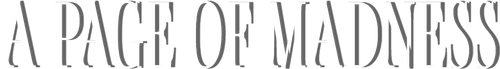 A Page of Madness logo