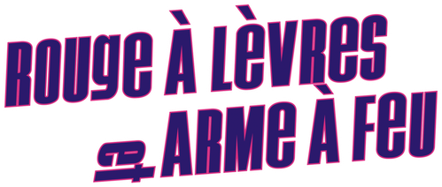 Rouge à lèvres et arme à feu logo