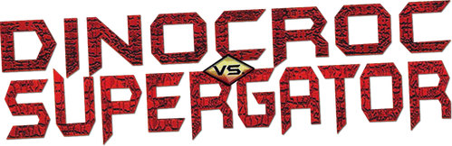 Dinocroc vs. Supergator logo