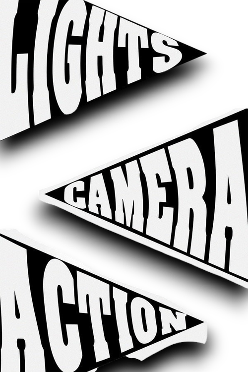 "Lights, Camera, Action!" logo
