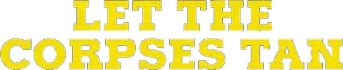 Laissez bronzer les cadavres logo