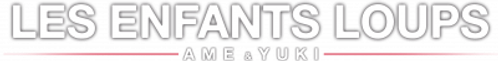 Les Enfants loups, Ame & Yuki logo