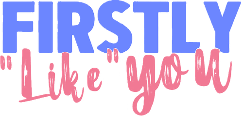 Firstly "Like" You logo