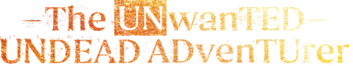 The Unwanted Undead Adventurer logo