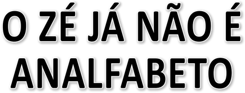 O Zé já não é Analfabeto logo