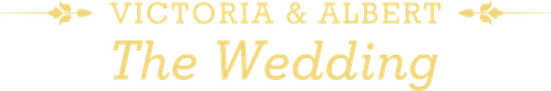 Victoria & Albert: The Royal Wedding logo