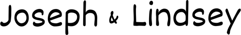 Joseph & Lindsey logo