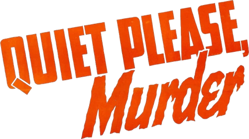 Quiet Please, Murder logo