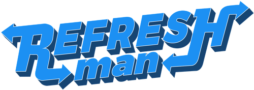Refresh Man logo