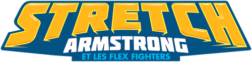 Stretch Armstrong et les Flex Fighters logo
