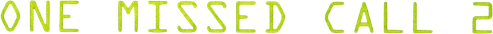One Missed Call 2 logo