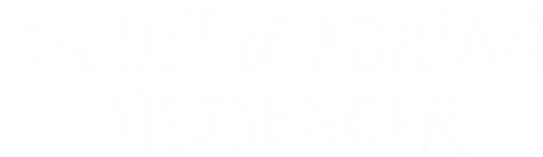 The List of Adrian Messenger logo