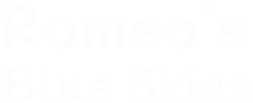 Romeo's Blue Skies logo