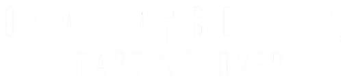 Ona Carbonell: Starting Over logo
