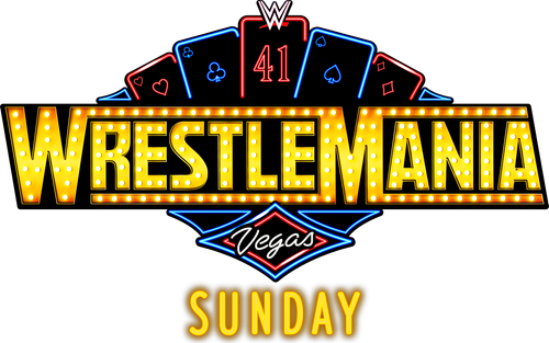 WrestleMania 41: Sunday logo