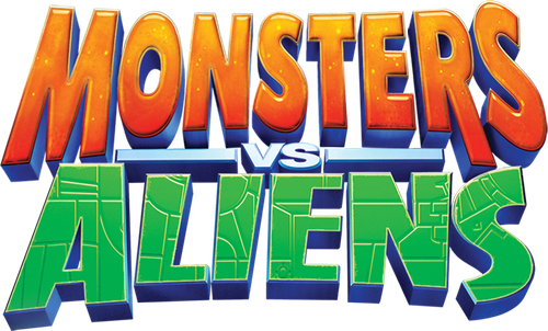 Monsters vs Aliens logo