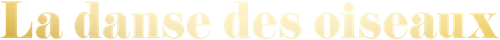 La danse des oiseaux logo