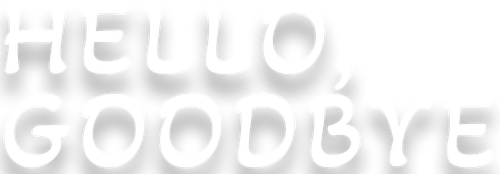 ハローグッバイ logo