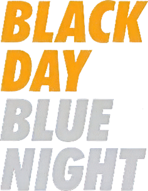 Black Day Blue Night logo