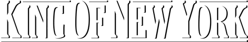 The King of New York logo