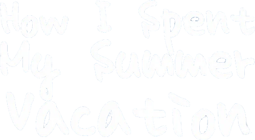 How I Spent My Summer Vacation logo