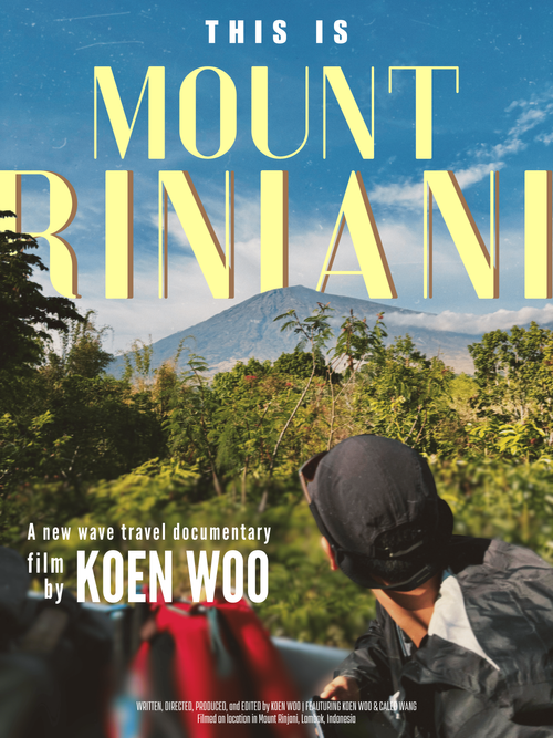 this is Mount Rinjani logo
