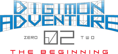 Digimon adventure 2 - The beginning logo