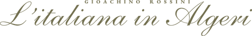 L’Italiana in Algeri logo