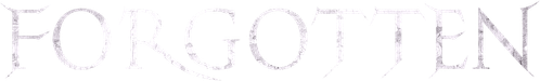 Forgotten logo